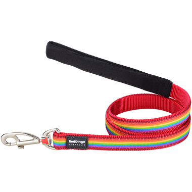 Red Dingo Rainbow Dog Lead 