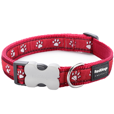 Red Dingo Desert Paw Dog Collar